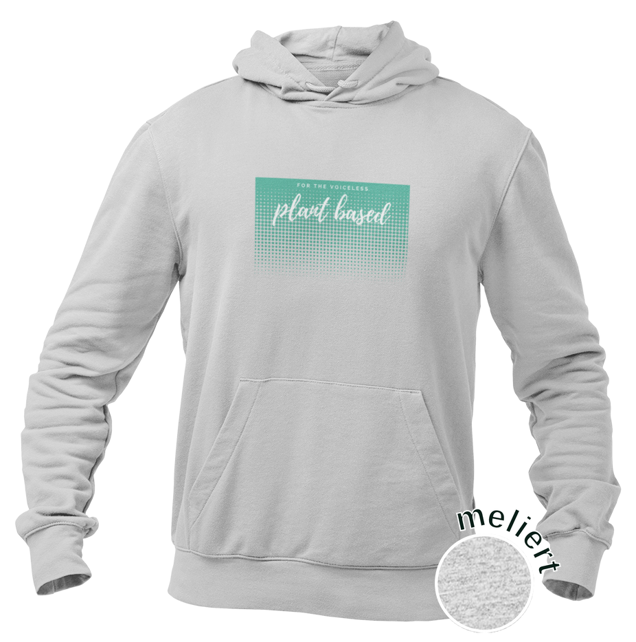 for the voiceless plant based - Herren Hoodie