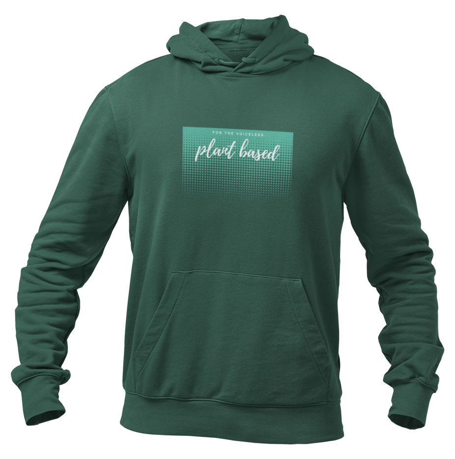 for the voiceless plant based - Herren Hoodie