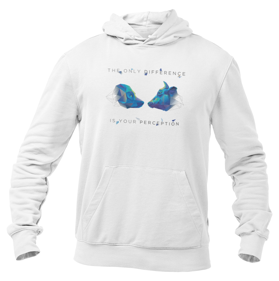 the only Difference is your Perception  - Herren Hoodie