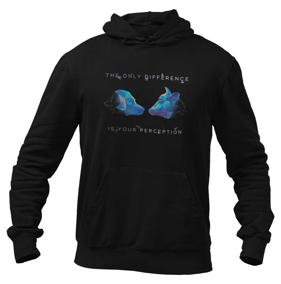 the only Difference is your Perception  - Herren Hoodie