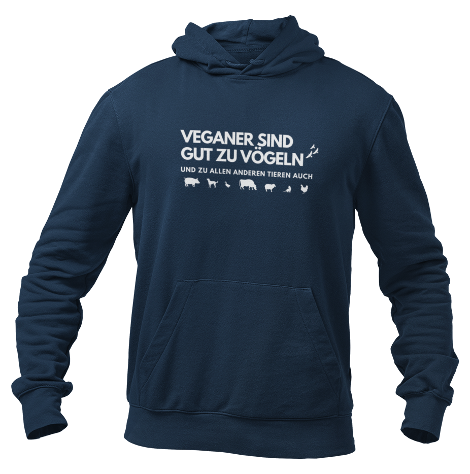 Veganer sind gut zu Vögeln - Männer Hoodie