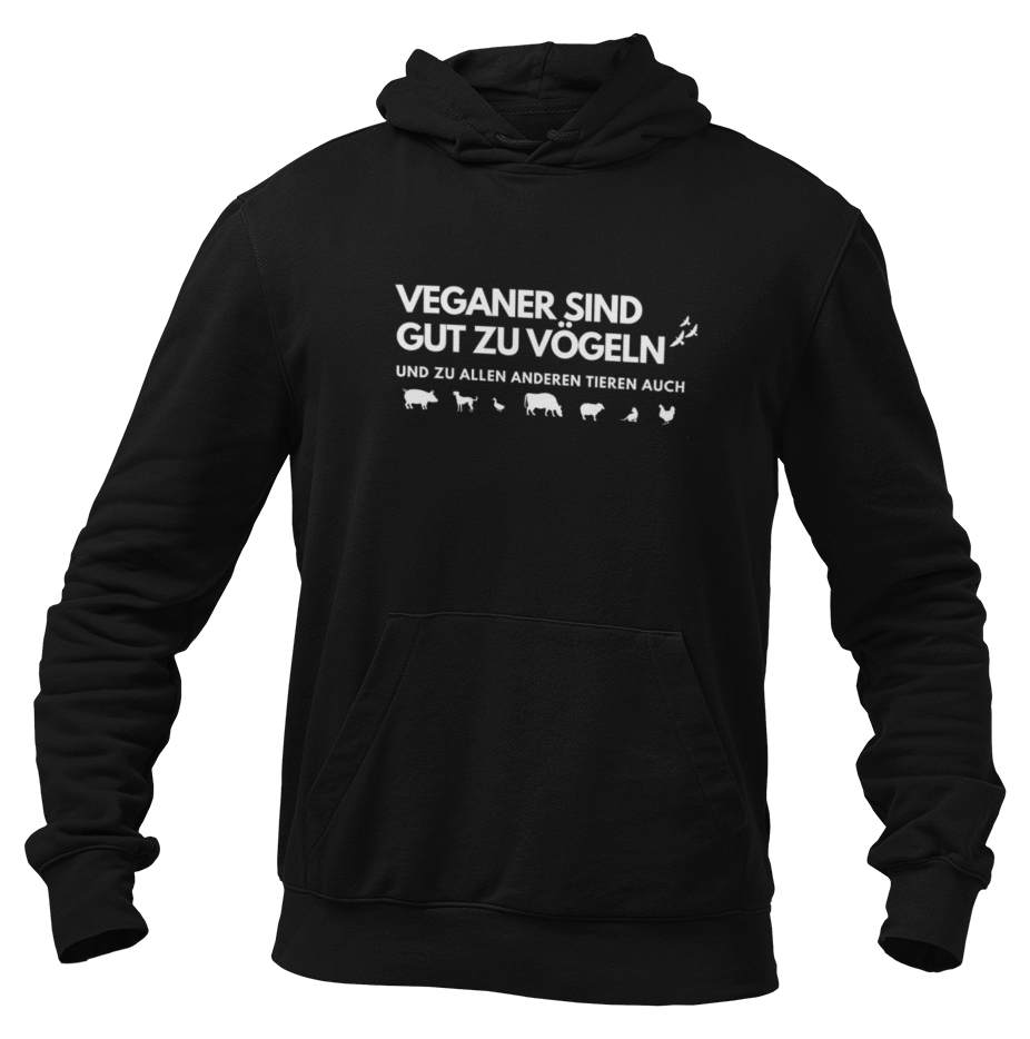 Veganer sind gut zu Vögeln - Männer Hoodie