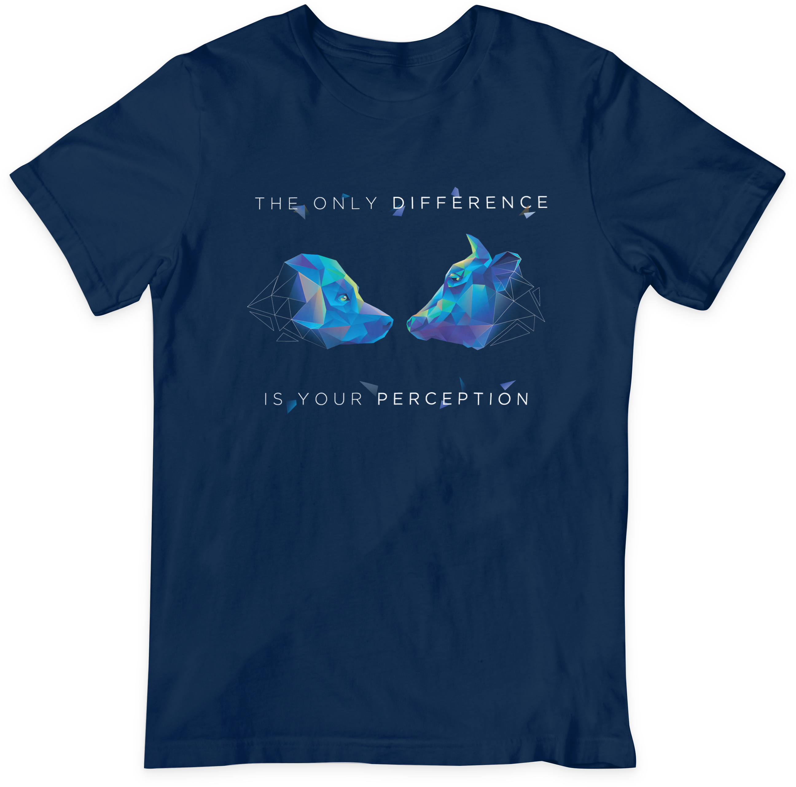 the only Difference is your Perception - Damen T-Shirt