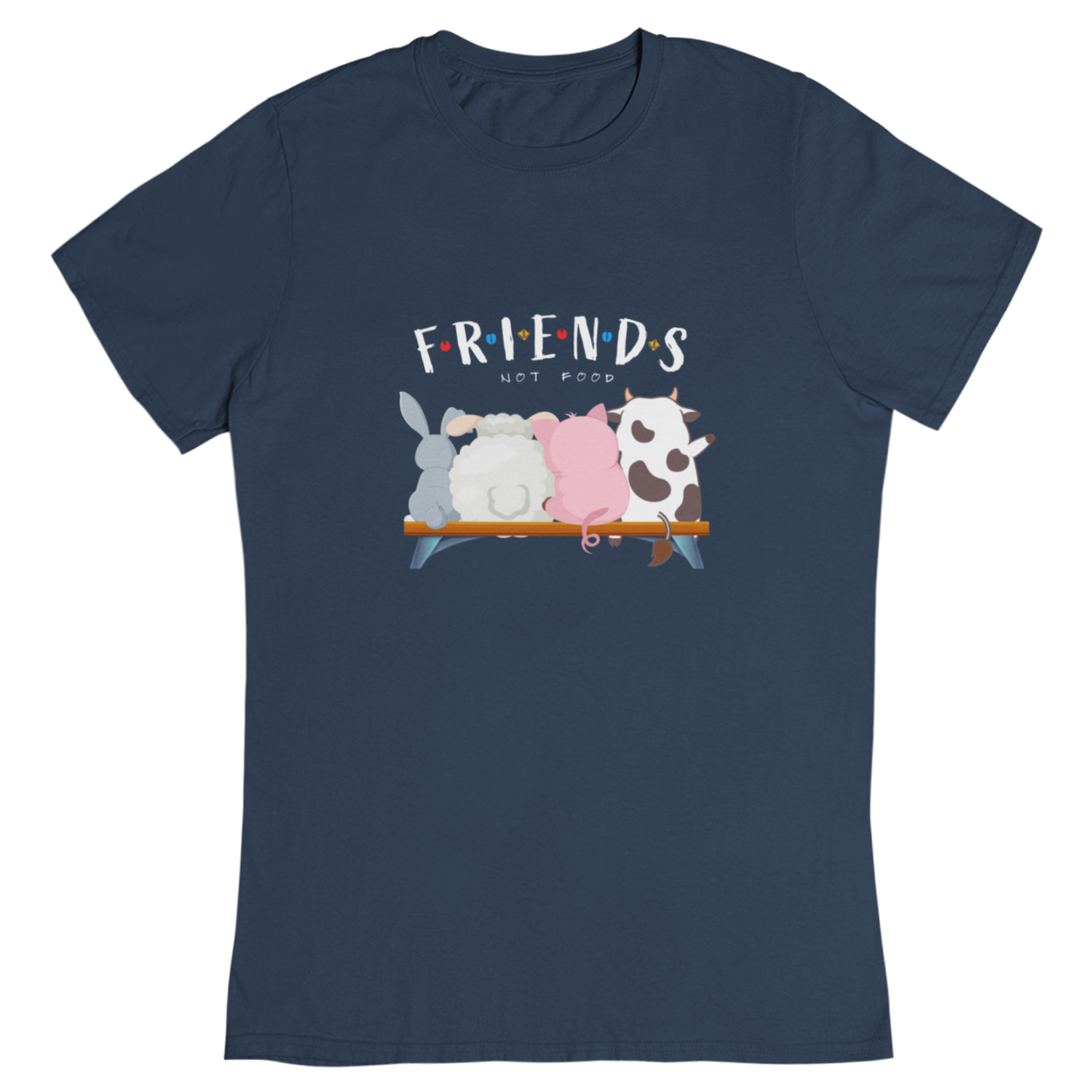 Friends not Food - Damen T-Shirt