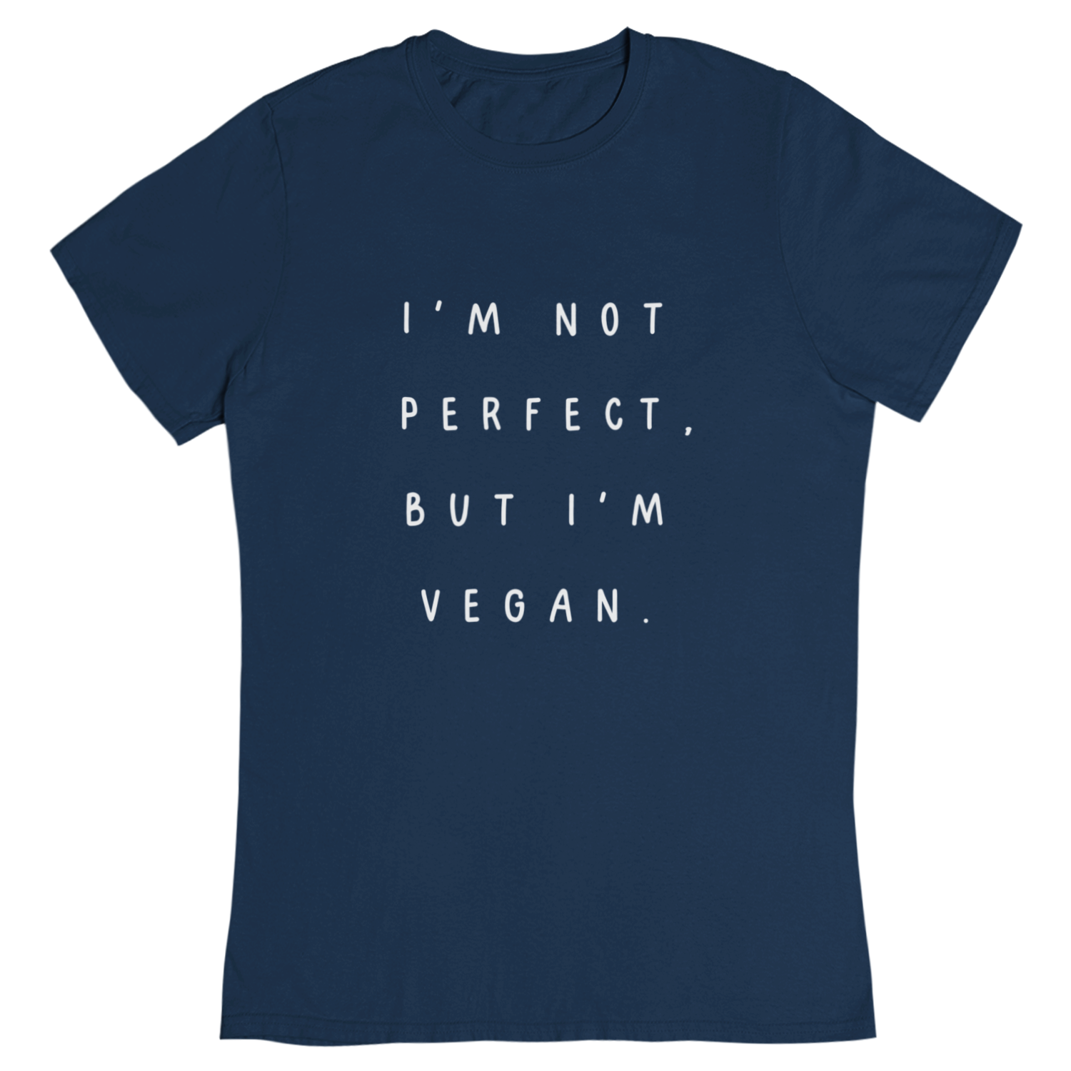 i'm not perfect, but i'm vegan - Damen T-Shirt