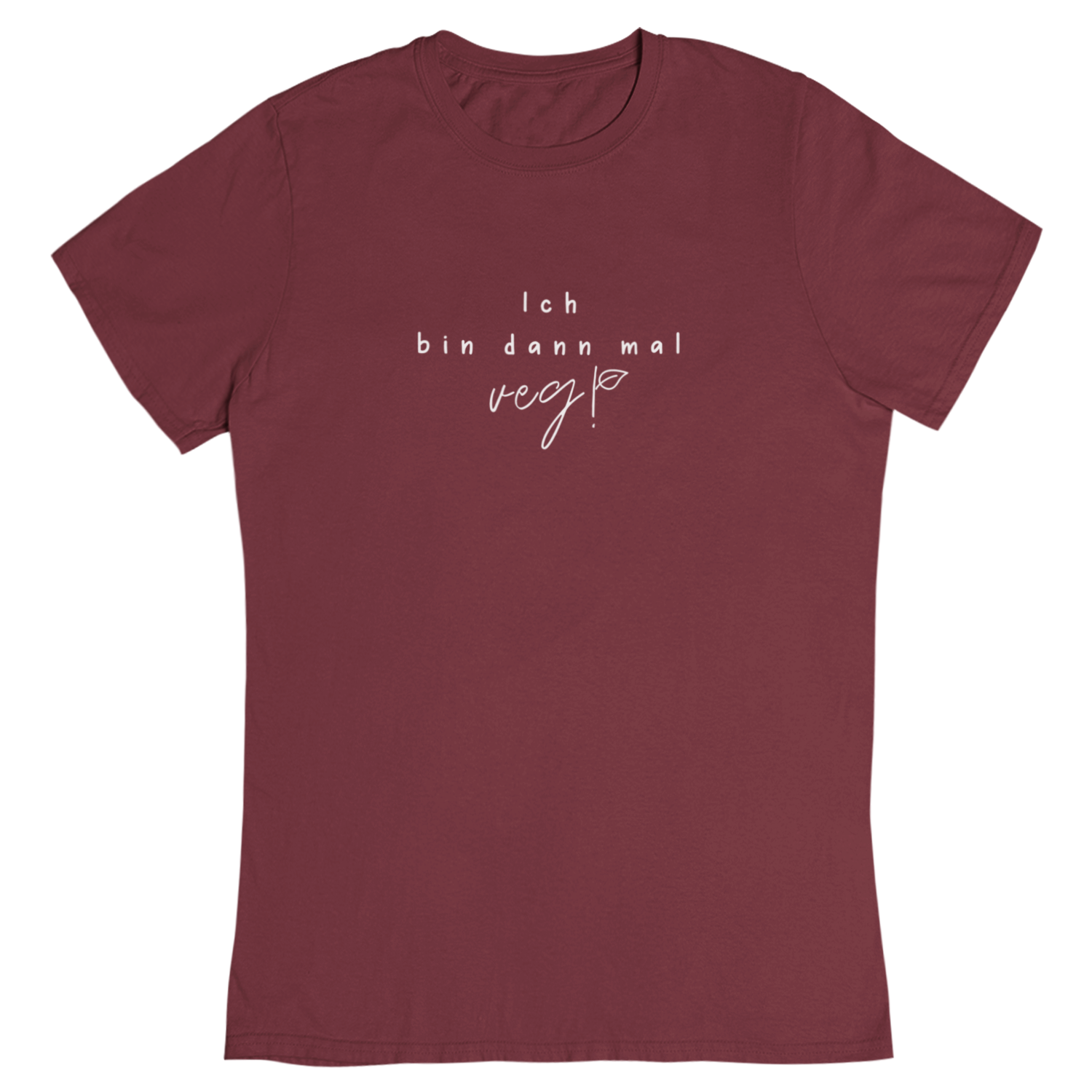 Ich bin dann mal veg! - Damen T-Shirt