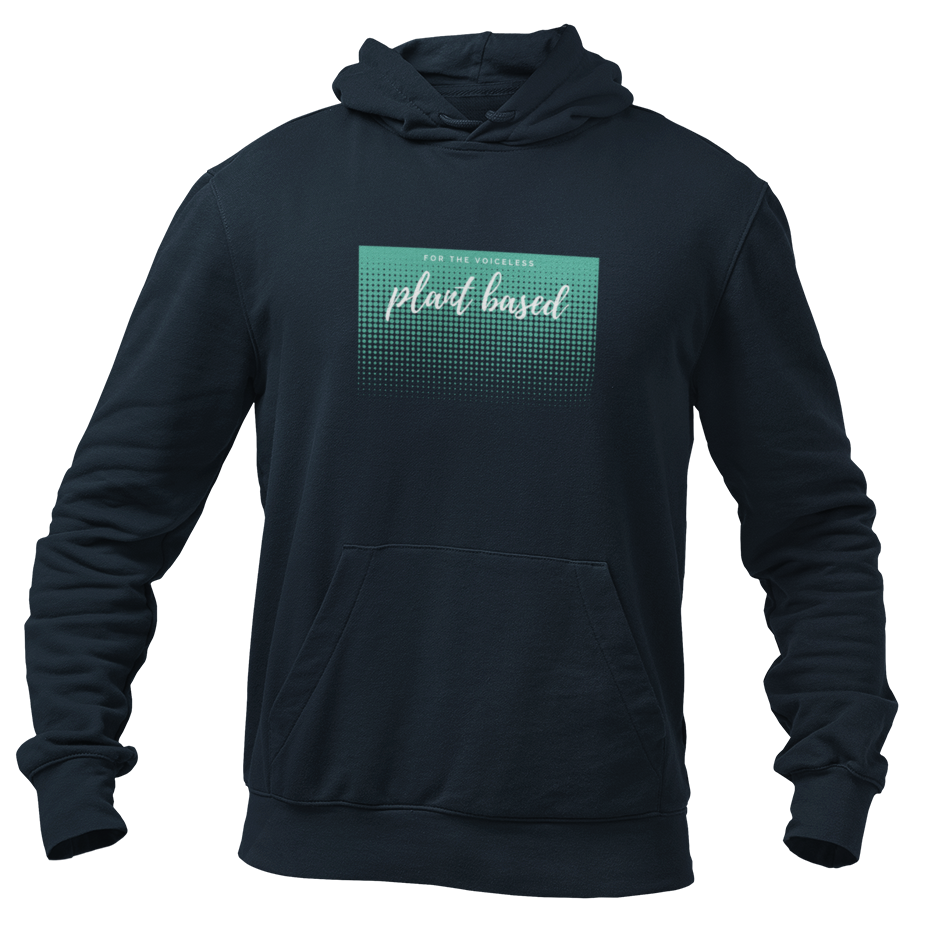 for the voiceless plant based - Herren Hoodie