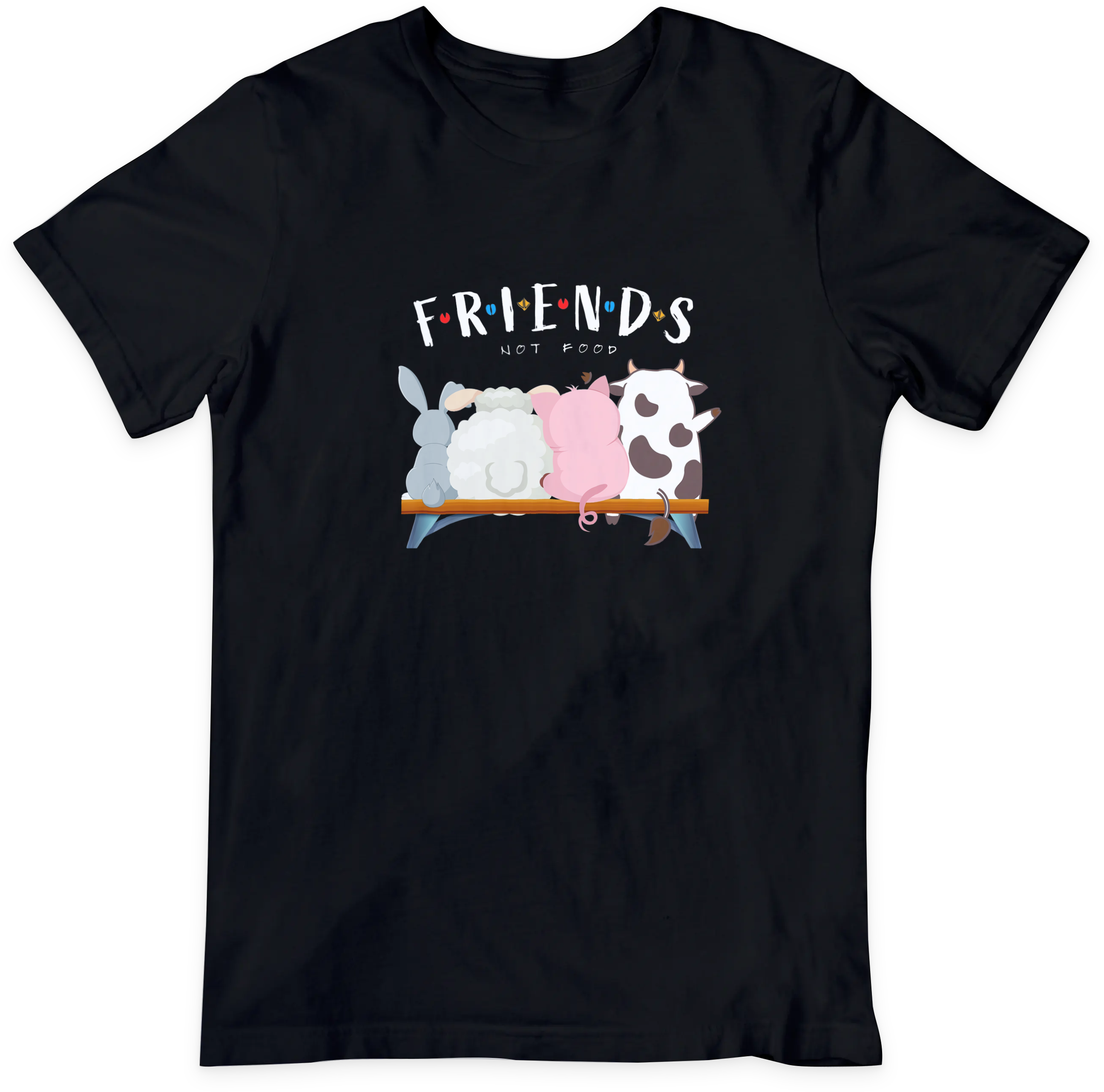 Friends not Food - Damen T-Shirt